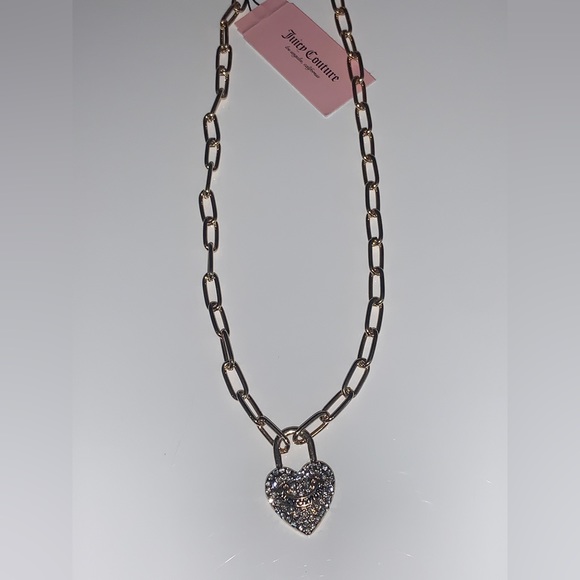 SOLD 🛑 Juicy Couture Heart Locket Theme Necklace NEW - Picture 4 of 6